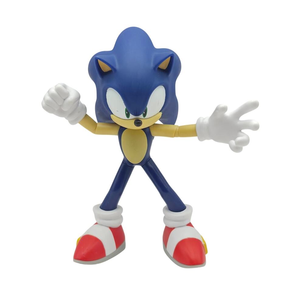 Sonic The Hedgehog 6" Articulated Action Figure Sega Blue Loose Figure